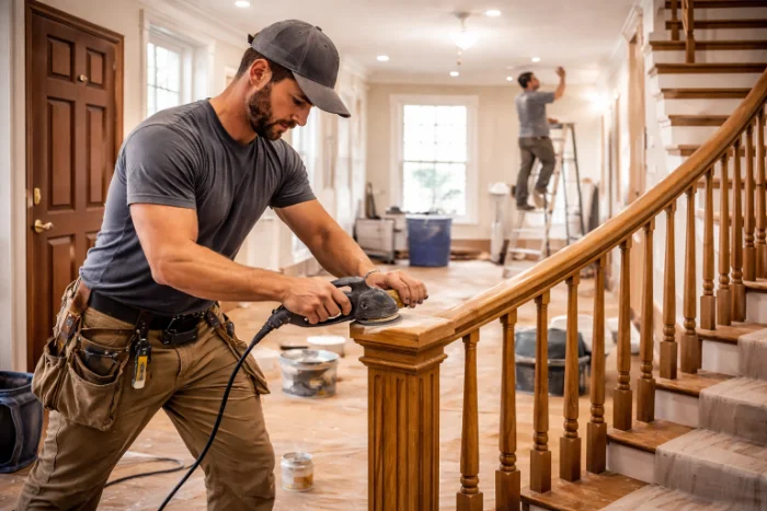 مقاول ترميم وتشطيب